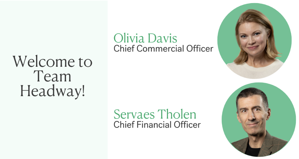 New CCO and CFO announcement